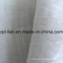 65%Linen20%Cotton15%Nylon Jacquard Gauze Fabric (QF16-2509)